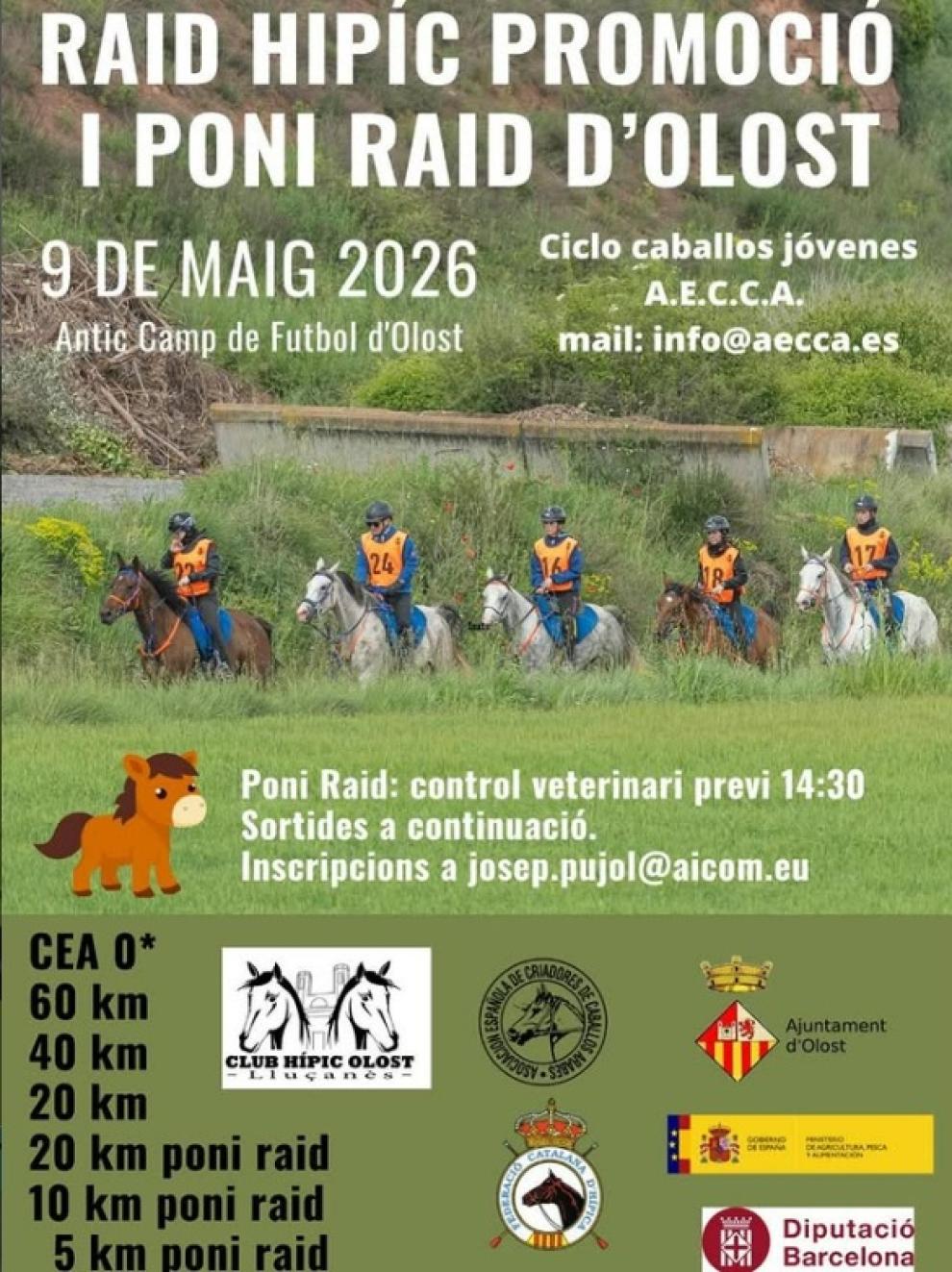 Raid Hipíc Promoció i Poni Raid d'Olost